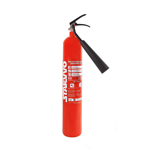 STARVVO Fire Extinguisher CO2 2.3 Kg