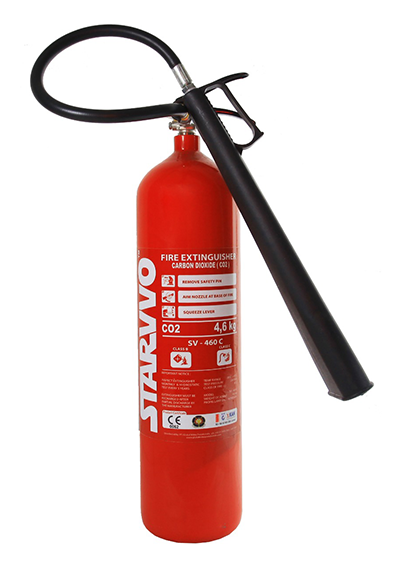 STARVVO Fire Extinguisher CO2 4.6 Kg