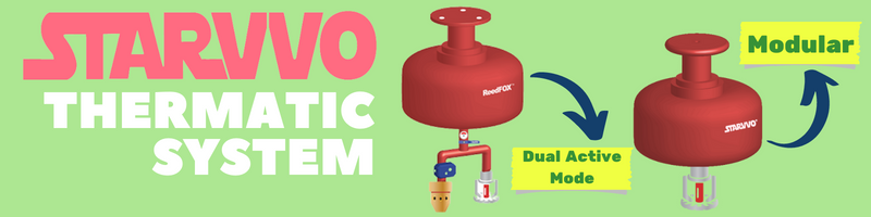 STARVVO Thermatic System Fire Extinguisher