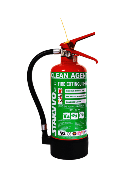 STARVVO AF11 Clean Agent Fire Extinguisher 3 Kg