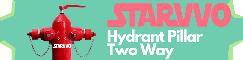 STARVVO Hydrant Pillar Two Way