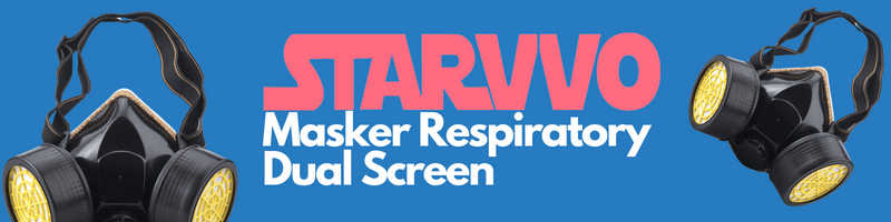 STARVVO Masker Dual Respirator