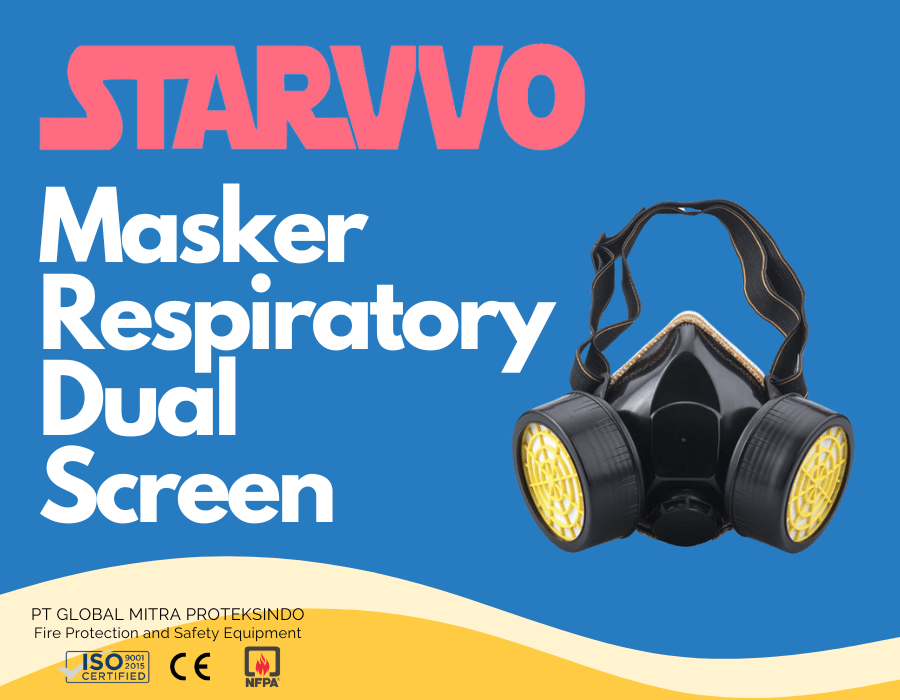 STARVVO Masker Dual Respirator