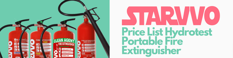 Price List Hydrotest Tabung Fire Extinguisher