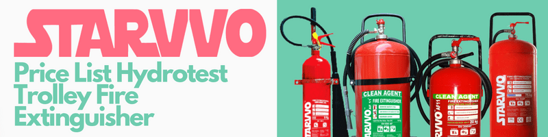 STARVVO Hydrotest Tabung Fire Extinguisher
