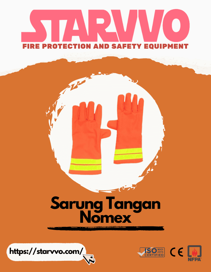 STARVVO Sarung Tangan Tahan Panas Nomex