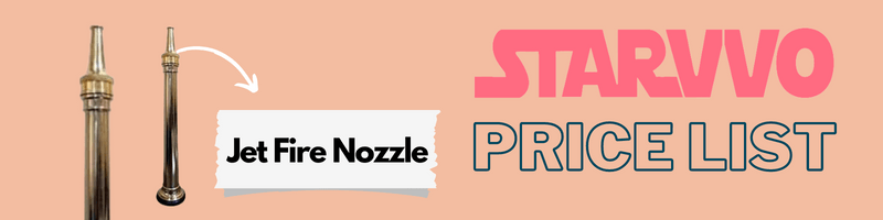 STARVVO Jet Fire Nozzle