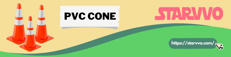 STARVVO PVC Cone Traffic