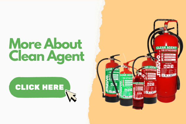 STARVVO Clean Agent Fire Extinguisher
