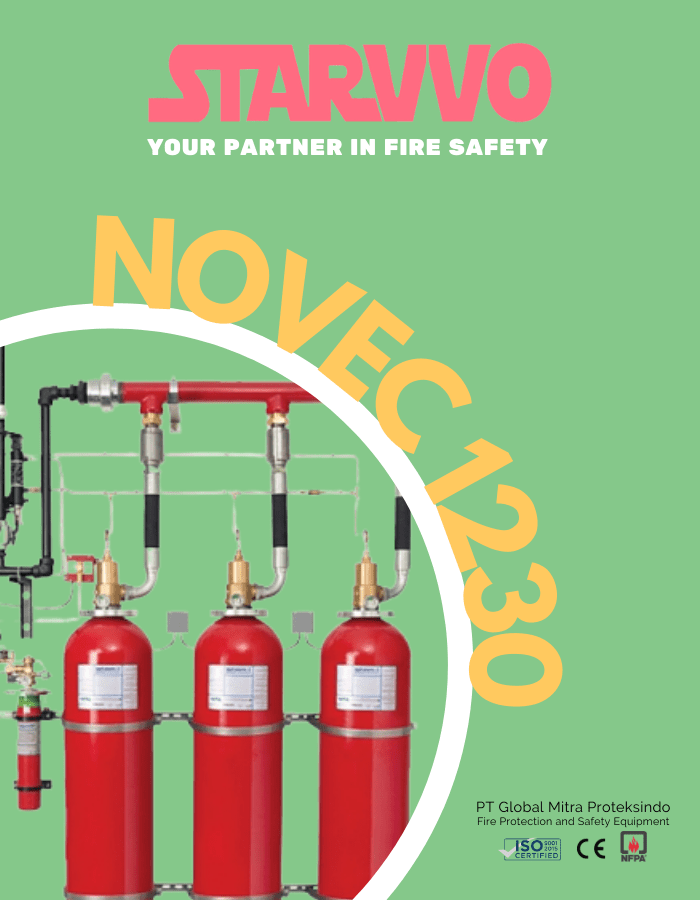 STARVVO Novec 1230 Fire Suppression