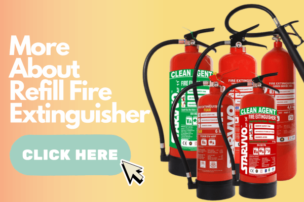 STARVVO Refill Fire Extinguisher