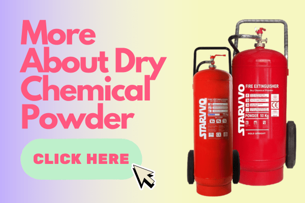 STARVVO Dry Chemical Powder Fire Extinguisher Trolley