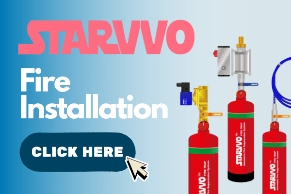 STRAVVO Installation Fire Extinguisher