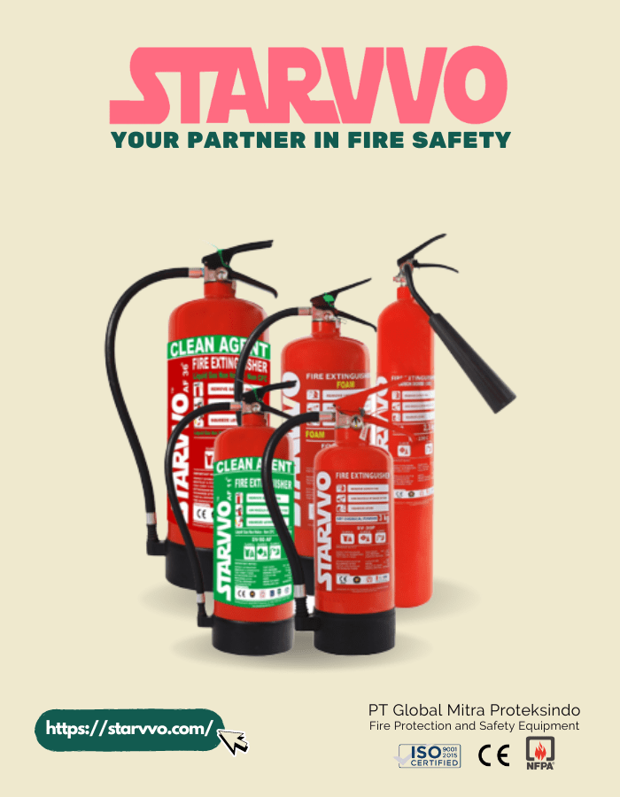 STARVVO fire extinguisher