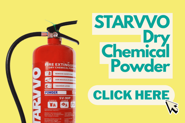 STRAVVO Dry Chemical powder Fire Extinguisher