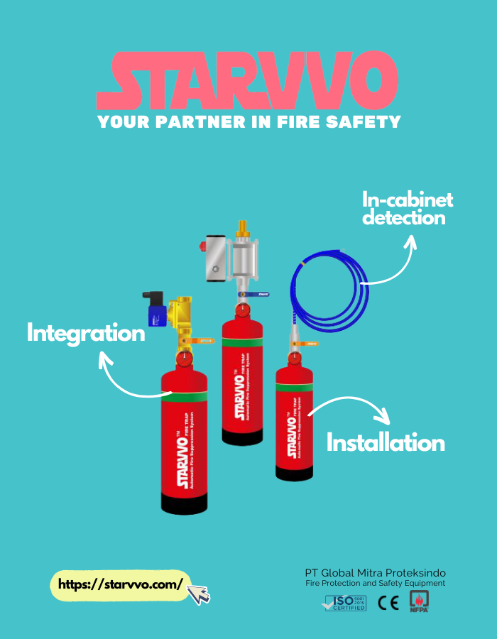 STARVVO FireTrap System Fire Suppression