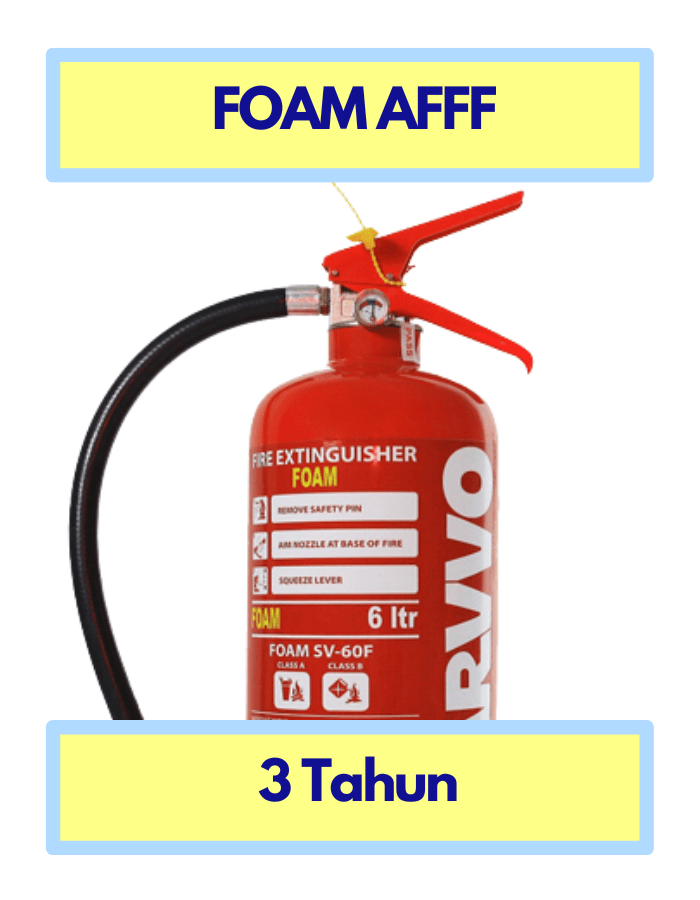 STARVVO Foam AFFF Fire Extinguisher