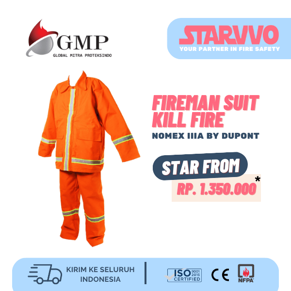 starvvo fireman uit nomex iiia