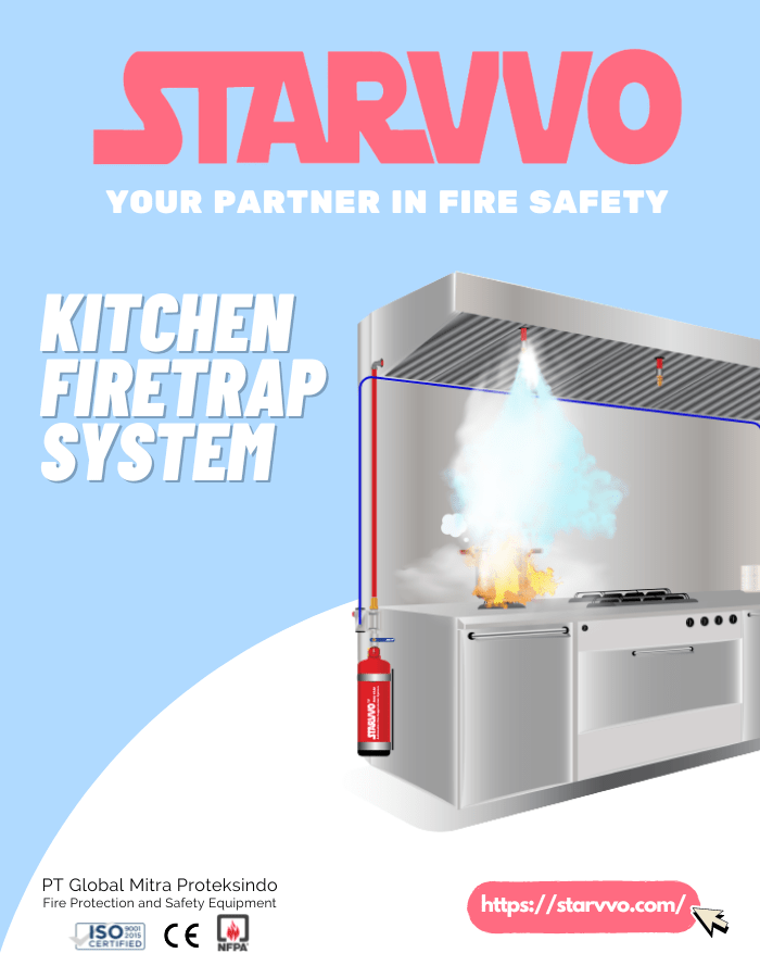 instalasi firetrap kitchen system