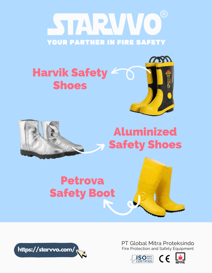 sepatu pemadam kebakaran starvvo