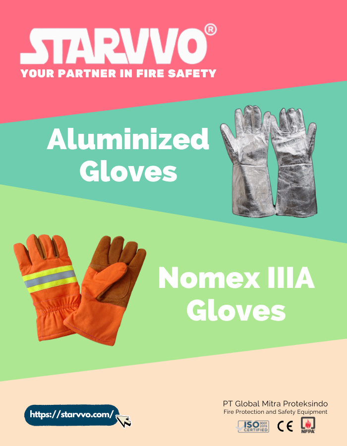 Sarung Tangan Pemadam Kebakaran STARVVO