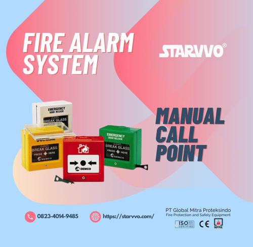 Fire Alarm Manual Call Point Demco