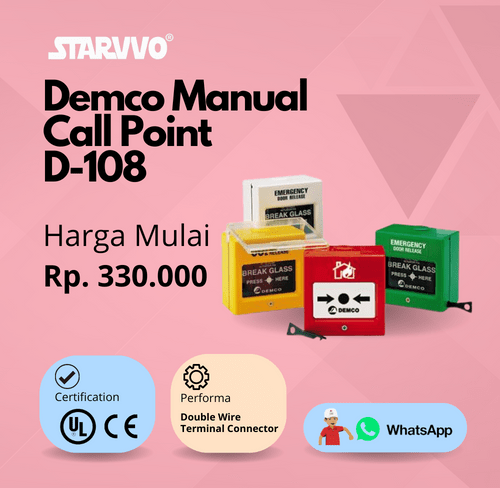 Komponen Instalasi FM200 Fire Suppression