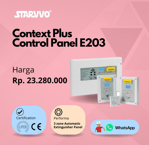 Komponen Instalasi FM200 Fire Suppression