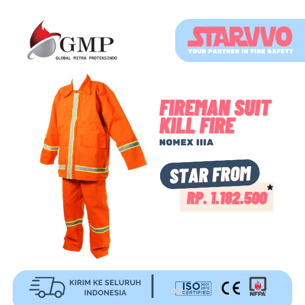 baju pemadam starvvo pt global mitra proteksindo