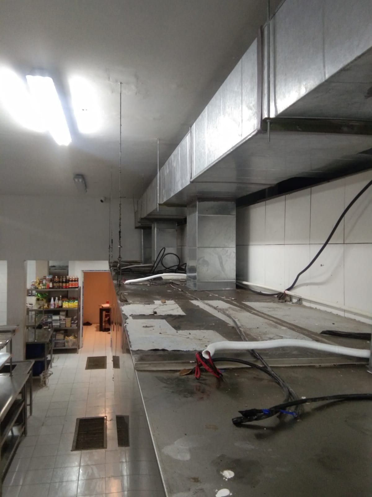 instalasi FireTrap Kitchen di HeHa Waterfall Bogor