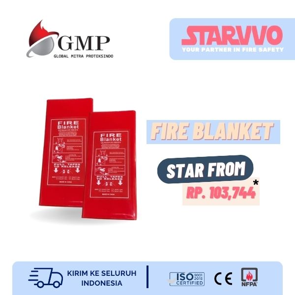 Fire Blanket Merk Harmit dan Kegunaannya | STARVVO Fire Extinguisher