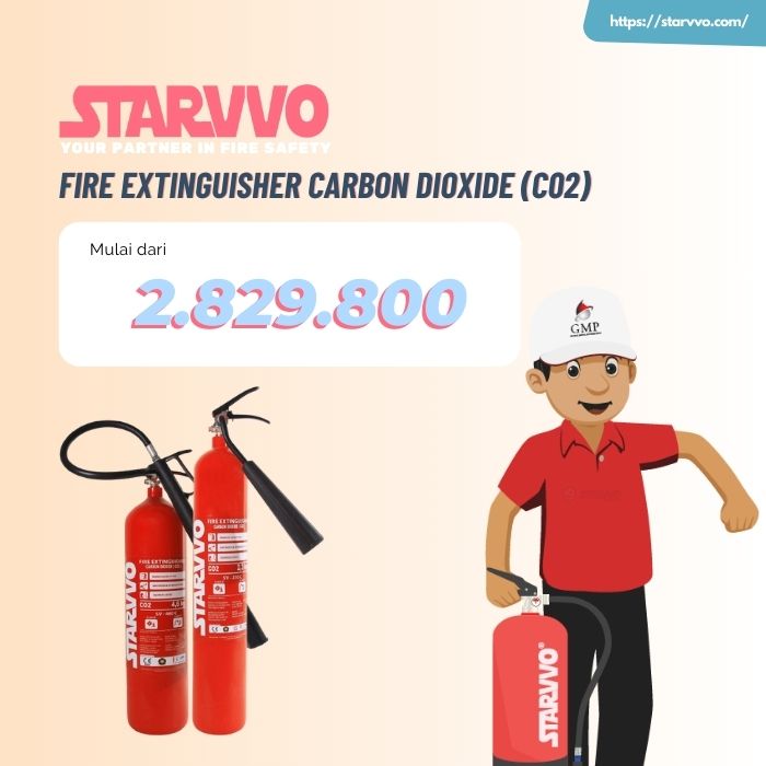 STARVVO Fire Extinguisher CO2