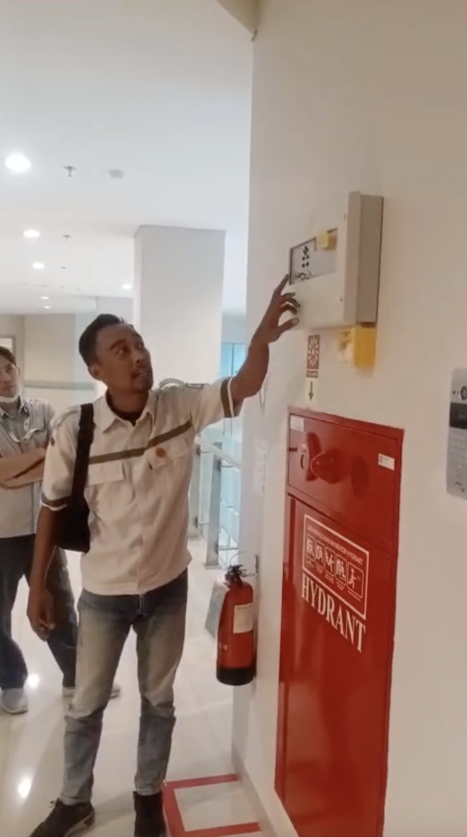 STARVVO Mengadakan Pelatihan Sistem Pemadam Api Termatik di RS EMC Tangerang