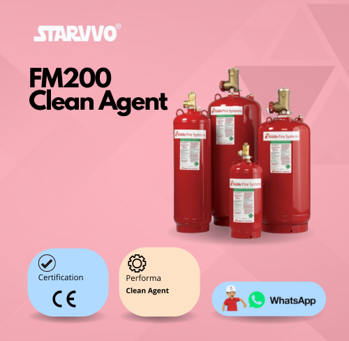 Komponen Instalasi FM200 Fire Suppression