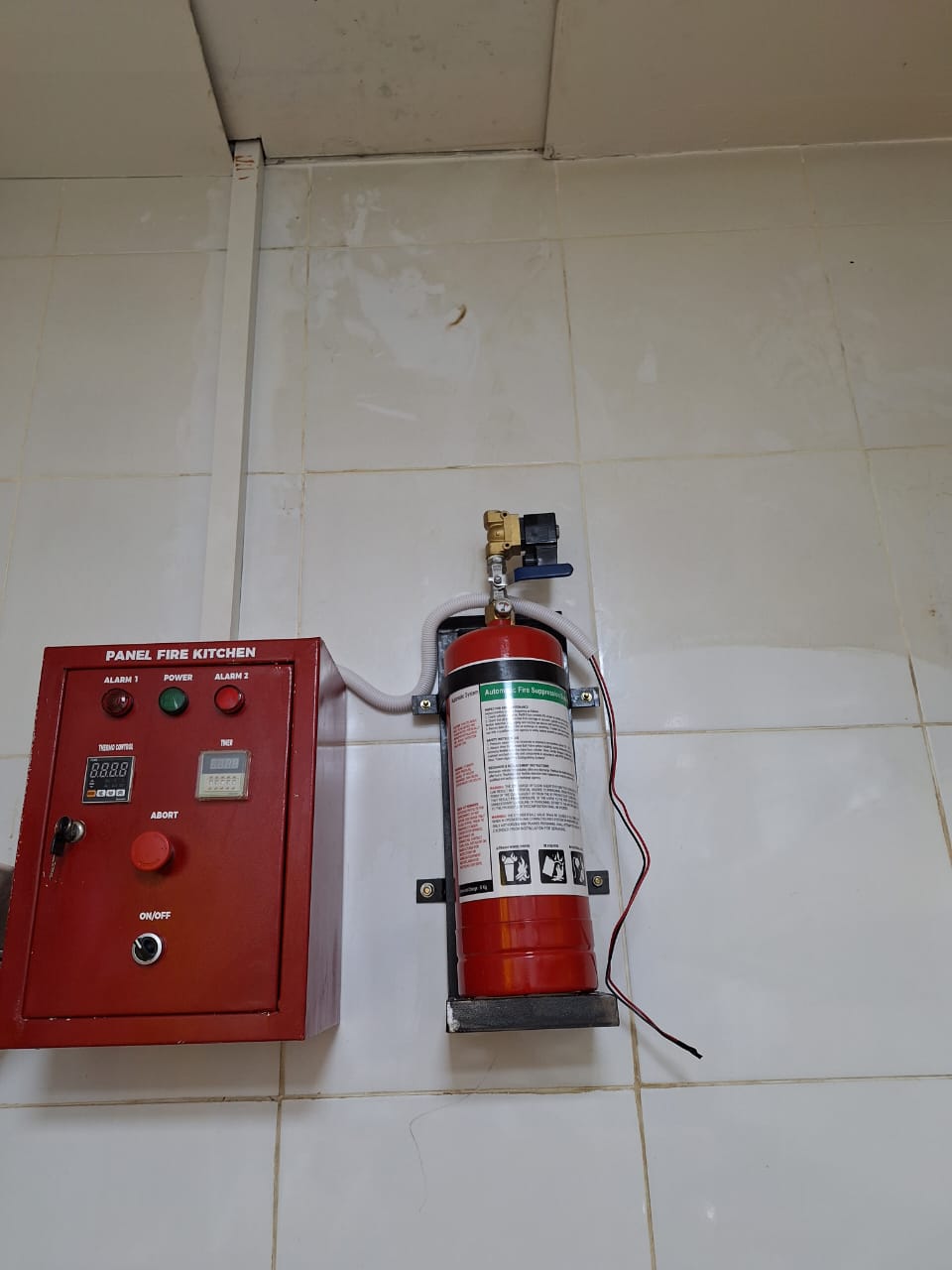 Instalasi STARVVO Kitchen FireTrap di Restoran Ma Ji Lanzhou Beef Noodle