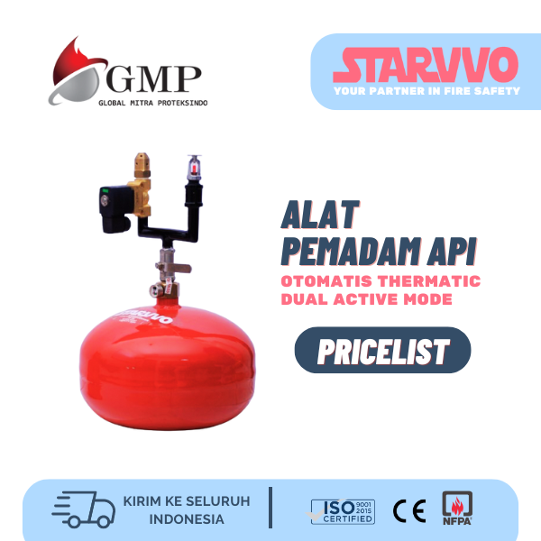 Thermatic Fire Extinguisher untuk Ruang Arsip | STARVVO Thermatic Fire Extinguisher
