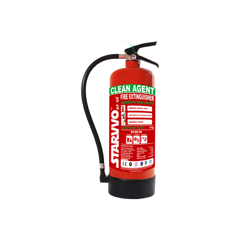 Distributor Fire Extinguisher AF36 Clean Agent 9 Kg SNI Resmi
