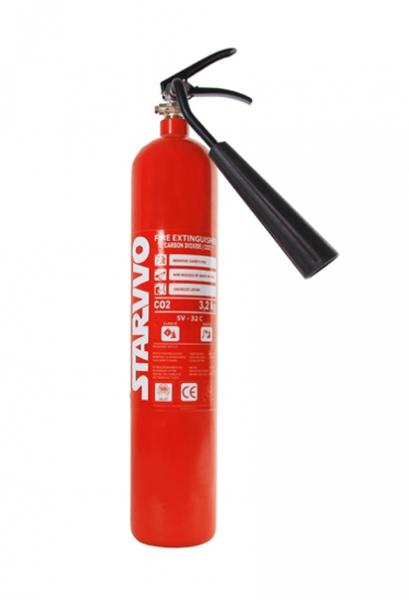 STARVVO Fire Extinguisher CO2 (Carbon Dioxide)