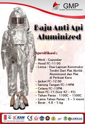 Harga Baju Pemadam Kebakaran Tahan Api | Sertifikat, Harga, Fungsi