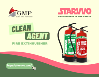 STARVVO Clean Agent Fire Extinguisher