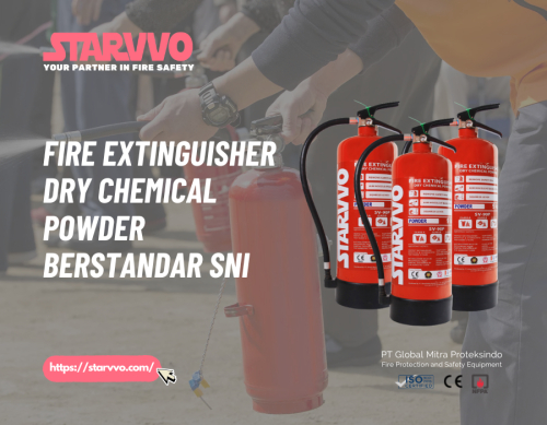 Fire Extinguisher Dry Chemical Powder Berstandar SNI