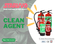 STARVVO Clean Agent Fire Extinguisher