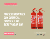 Fire Extinguisher Dry Chemical Powder 2 Kg Berstandar SNI | STARVVO Fire Extinguisher