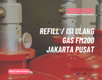Refill / Isi Ulang Gas FM200 Jakarta Pusat | STARVVO Fire Suppression System