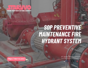 SOP Preventive Maintenance Fire Hydrant System