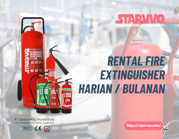 Rental Fire Extinguisher Harian / Bulanan | Harga 2024