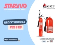 STARVVO CO2 6 Kg Fire Extinguisher