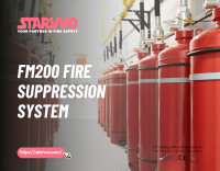 FM200 Fire Suppression System | STARVVO Fire Extinguisher