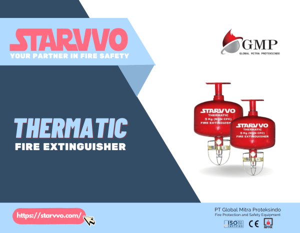 STARVVO Thermatic System Fire Extinguisher