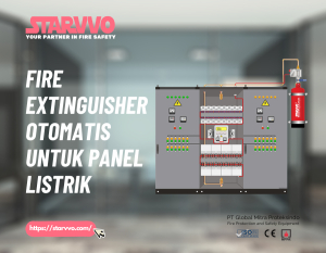 Fire Extinguisher Otomatis Panel Listrik | STARVVO FireTrap System